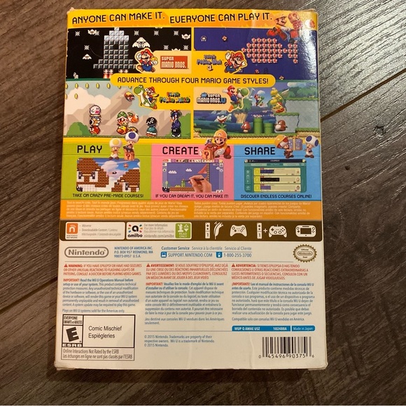 Nintendo Super Mario Maker game WiiU - Picture 2 of 11